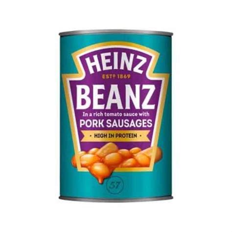 Heinz Baked Beans With Pork Sausages G Where Save