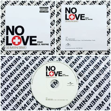 Eminem Feat. Lil Wayne – No Love (2010, CDr) - Discogs