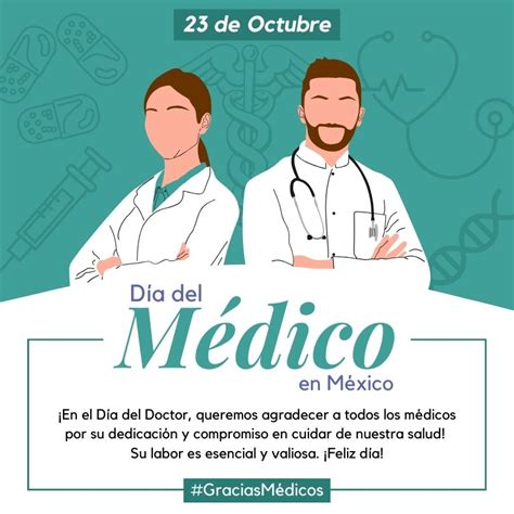 Día Del Médico 2023 Imágenes Con Frases Para Compartir El 23 De