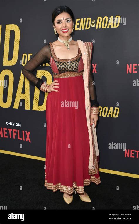 Sonali Chandra Arrives At The Premiere Of End Of The Road On Tuesday