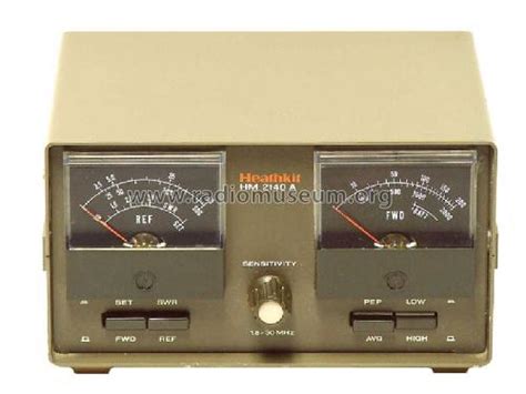 Wattmeter Hm A Amateur D Heathkit Brand Heath Co Benton Harbor