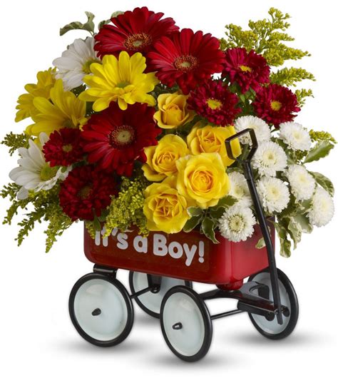 New Baby Boy Flower Bouquet | Pasadena Florist