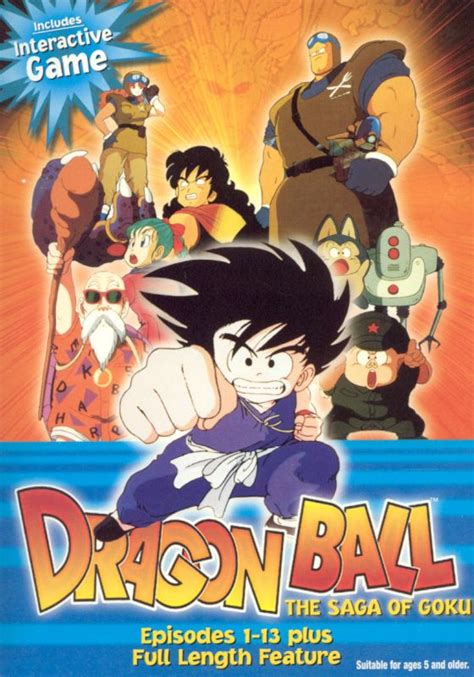 Best Buy Dragonball The Saga Of Goku Discs Dvd