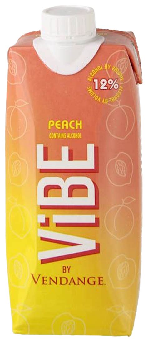 Vibe By Vendange Peach 500ml Luekens Wine And Spirits