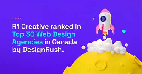 R Creative Ranked In Top Web Design Agencies R Creative Agency