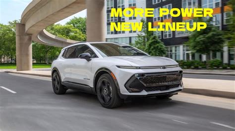 2025 Chevy Equinox Ev Will Get More Power And New Lineup