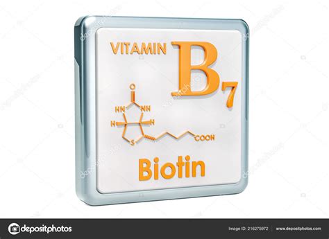 Vitamin Biotin Icon Chemical Formula Molecular Structure White