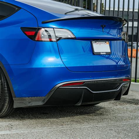 CMST Tuning Carbon Fiber Rear Diffuser For Tesla Model Y 52 OFF