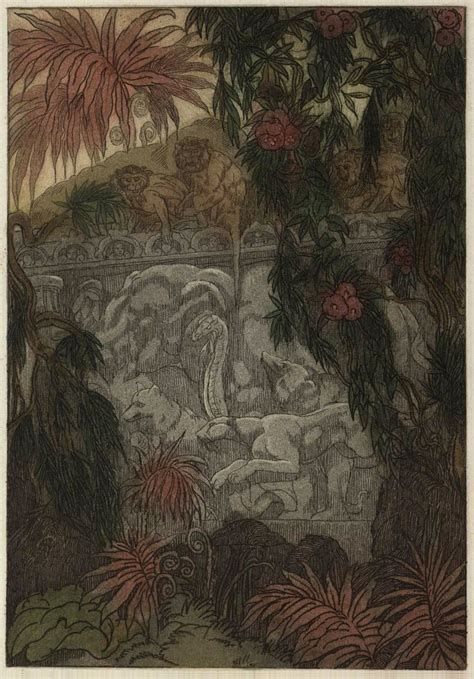 Maurice De Becque Illustrations For Livre De La Jungle