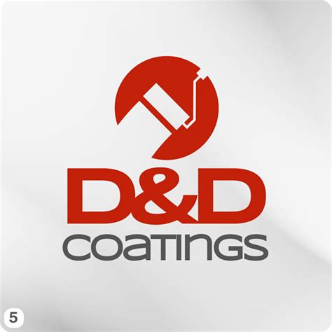 Painting Company Logo Design for D&D Coatings