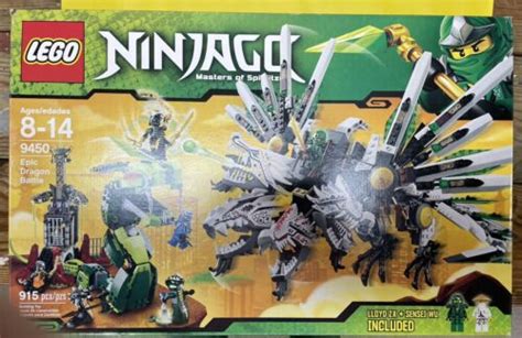 Lego Ninjago Epic Dragon Battle Box Box Mini Garmadon Missing