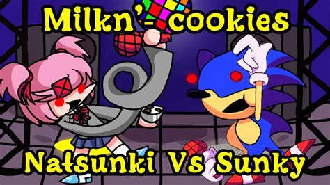 Fnf Natsunki Vs Sunky Milkn Cookies Sonic Exe X Doki Doki