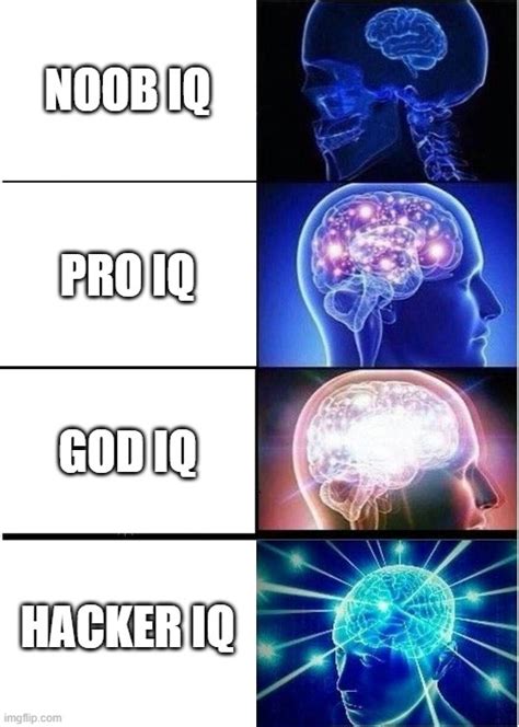 Noob Vs Pro Vs God Vs Hacker Imgflip