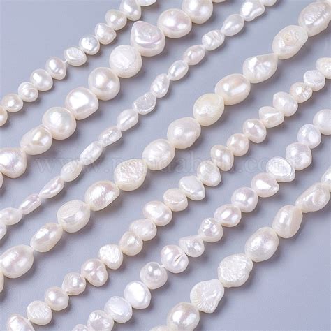 Wholesale Natural Cultured Freshwater Pearl Beads Strands Pandahall