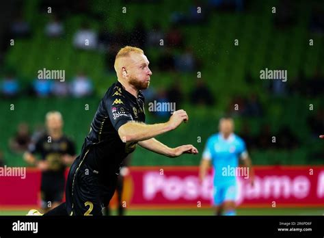 MELBOURNE, AUSTRALIA - MARCH 26: Ziggy Gordon of Western Sydney ...