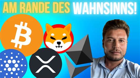 Bitcoin Shiba Inu Und Xrp 🔴 Am Rande Des Wahnsinns ️cardano Analyse