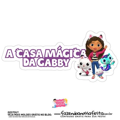 Caixa Cesta Elemento 3D A Casa Magica Da Gabi Fazendo A Nossa Festa