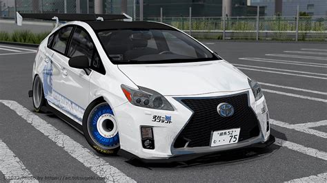 Assetto Corsaprius Saru Graphic Sg Toyota Prius Car Mod