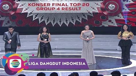 Liga Dangdut Indonesia Konser Final Top Group Result Vidio