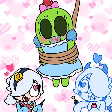 Brawl stars spike crossdressing ghost by plom4990 on DeviantArt