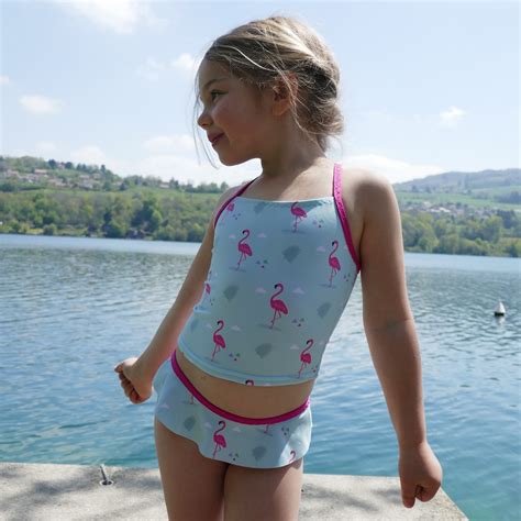 Bahia Patron Maillot De Bain Fille Au Ans Petits D Om