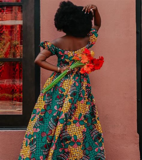 African Kitenge Dress Designs Off The Shoulder V Neck Sexy Wax Print Plus Size Long Wedding