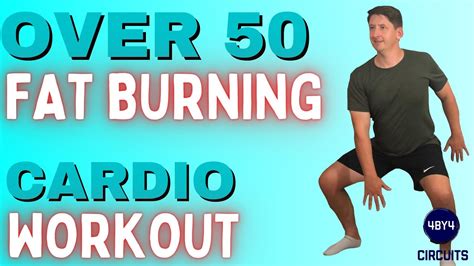 Over 50s Fat Burning Full Body Cardio Workout Youtube