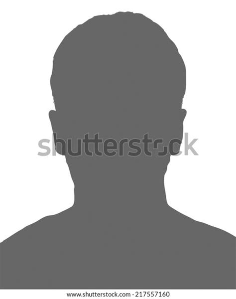 Unknown Male Person Silhouette Stock Vector (Royalty Free) 217557160 | Shutterstock