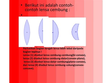 Lensa Cembung Dan Lensa Cekung Ppt