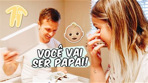 Contando para o marido que estou grávida SURPRESA você vai ser papai