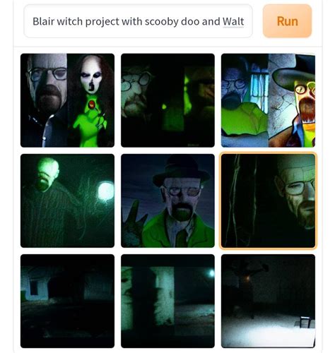 Blair Witch Project With Scooby Doo And Walter White Rweirddalle