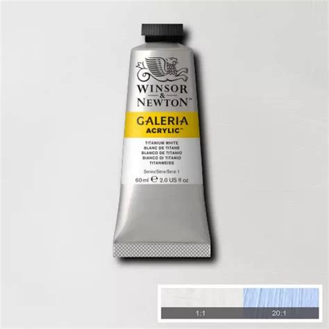 Acrilica Winsor Newton Galeria Ml Titanium White Mercadolivre