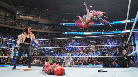 Asuka Vs Bayley And Iyo Sky Friday Night Smackdown July