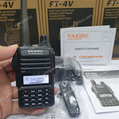 Jual Ht Yaesu Ft V Vhf Original Original Yaesu Ft Ft Yaesu Vhf