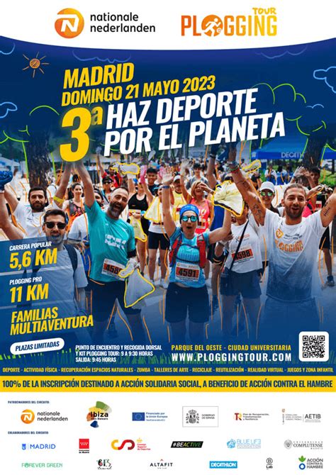 3ª Carrera Haz Deporte por el Planeta 2023 en Madrid el domingo 21 de