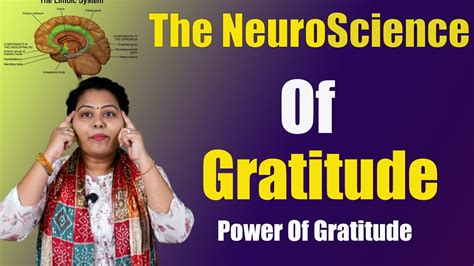 GRATITUDE POWER The NeuroScience Of Gratitude Gratitude Changes