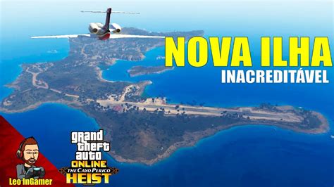 CONHECENDO A NOVA ILHA DO GTA V ONLINE DLC CAYO PERICO YouTube