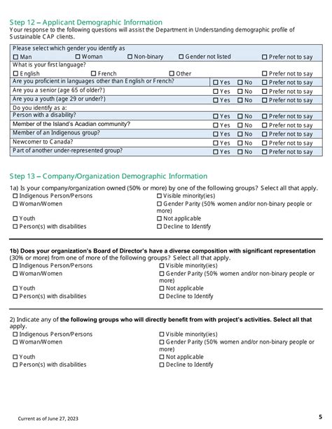 Prince Edward Island Canada Application Form Agriculture Research