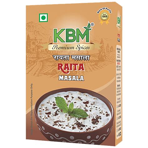 Buy Kbm Premium Spices Raita Masala Online At Best Price Of Rs