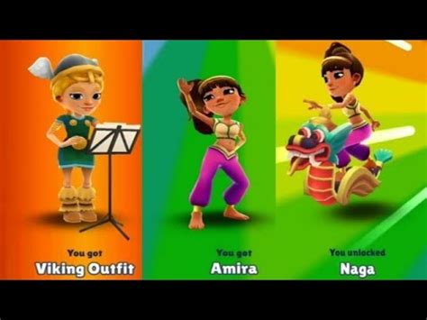 SUBWAY SURFERS COPENHAGEN UNLOCKING FREYA S VIKING OUTFIT AMIRA