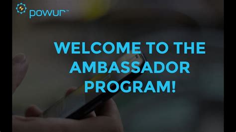 Ambassador Training YouTube