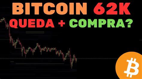 BITCOIN DUMP 62K S P EM QUEDA OPORTUNIDADE Análise Técnica