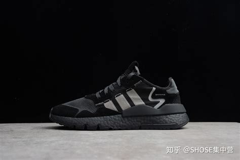 Adidas Nite Jogger 2019 Boost 巴斯夫真爆大底 复古跑鞋黑武士 知乎