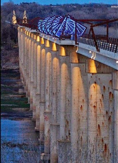 High Trestle Bridge Madrid Spain Trestle Bridge Covered Bridges