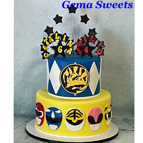 Power Rangers Inspired Cake By Gema Sweets