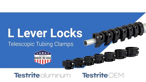 L Lever Locks Telescopic Tubing Clamps Youtube