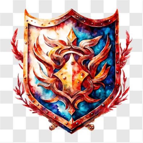 Download Harry Potter Shield Artwork with Vibrant Colors PNG Online ...