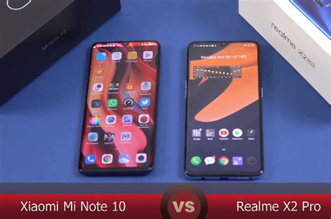 Perbandingan Spek Xiaomi Mi Note Pro Vs Realme X Pro Pilih Mana