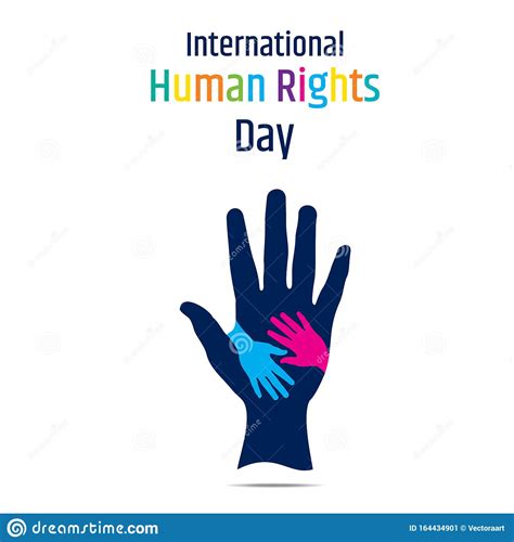 Illustration Of International Human Rights Day Stock Vector