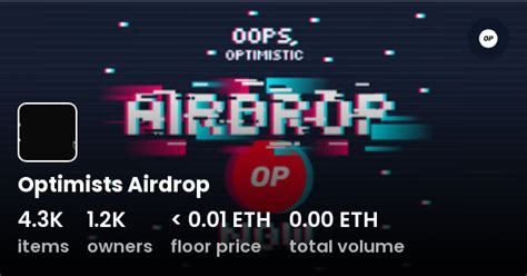 Optimists Airdrop Collection Opensea